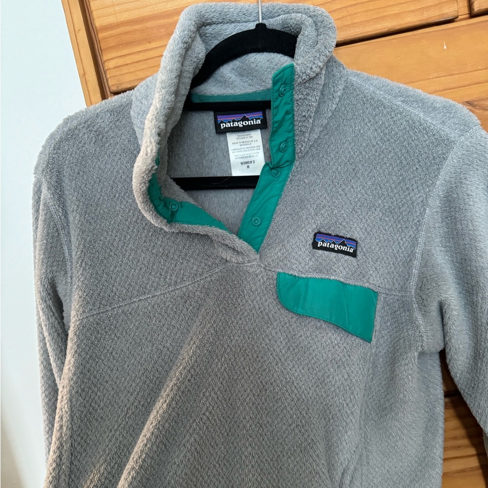 Patagonia Re-Tool Snap-T Pullover - Grey M